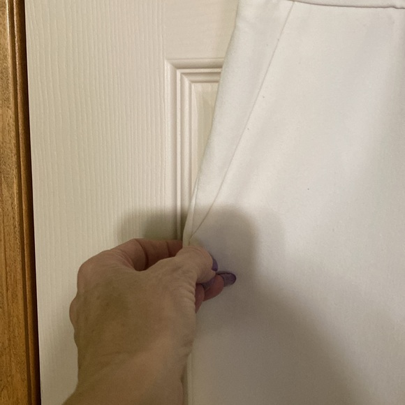 Jay Manuel ATTITUDE cream, wide leg, cream. Unlined. Waist “17” length “41”in - Picture 4 of 4